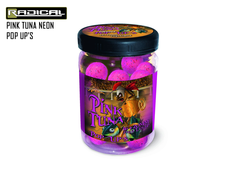 Quantum Radical Pink Tuna Neon Pop Ups (Size:16mm/20mm, Contents:75gr)